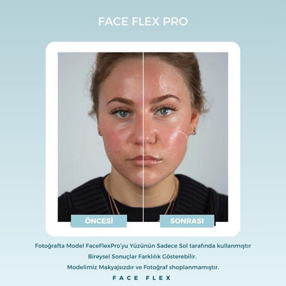 FaceFlexPro LED Işıklı Mikro Akım Yüz Sıkılaştırma Terapi Cihazı